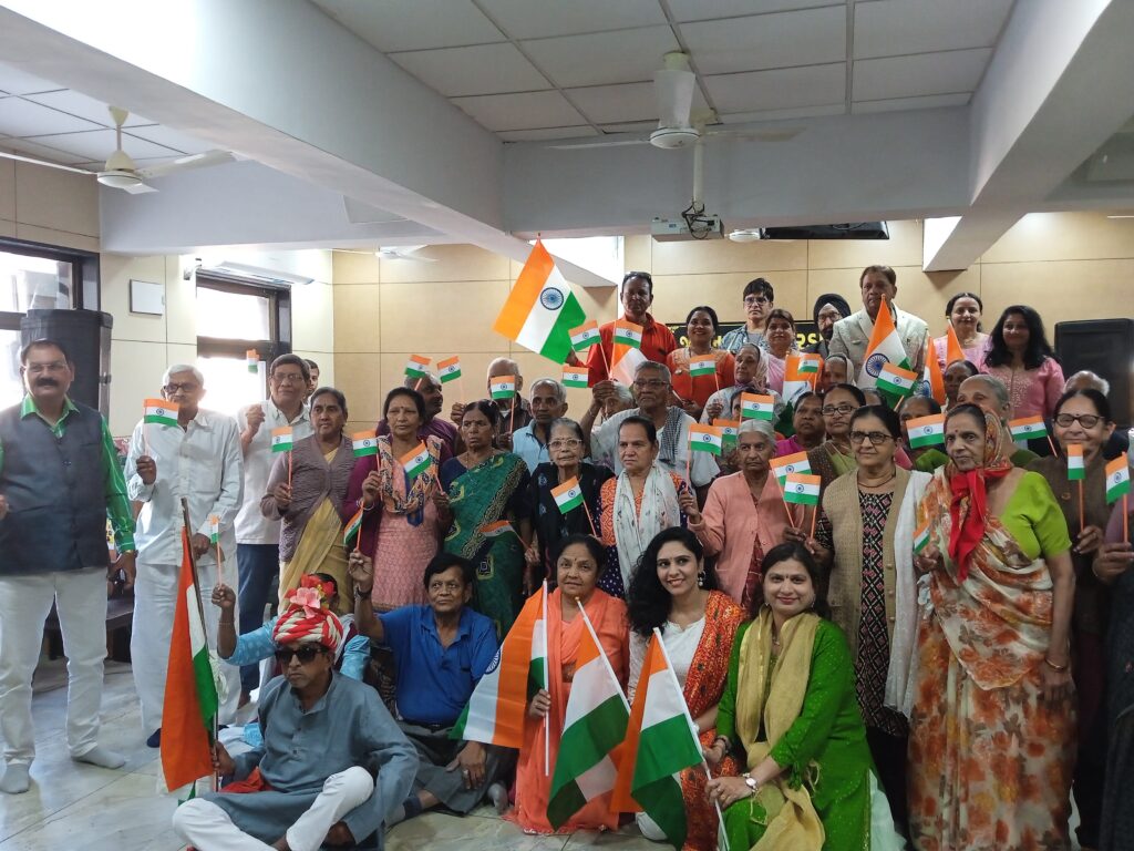 Music Program “Aaj ki Sham Desh Bhakti Ke Naam” at Jeevan Sandhya Old Age Home. 25.01.2025.