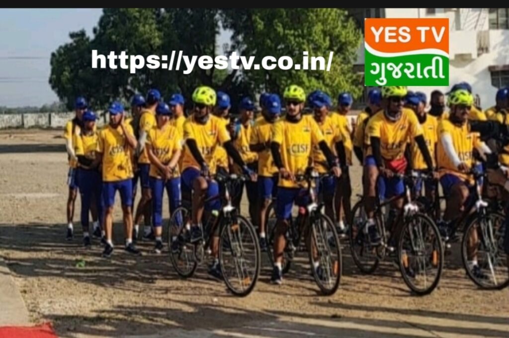 સેન્ટ્રલ ઇન્ડસ્ટ્રિયલ સિક્યુરિટી ફોર્સ દ્વારા ગ્રેટ ઇન્ડિયન કોસ્ટલ સાયક્લોથોન સેન્ટ્રલ ઇન્ડસ્ટ્રિયલ સિક્યુરિટી ફોર્સ દ્વારા ગ્રેટ ઇન્ડિયન કોસ્ટલ સાયક્લોથોન