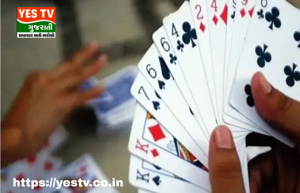જામનગર નજીક હાપા ખારી વિસ્તારમાંથી જાહેરમાં  જુગાર રમી રહેલા 7 સ્ત્રી-પુરુષો પકડાયા