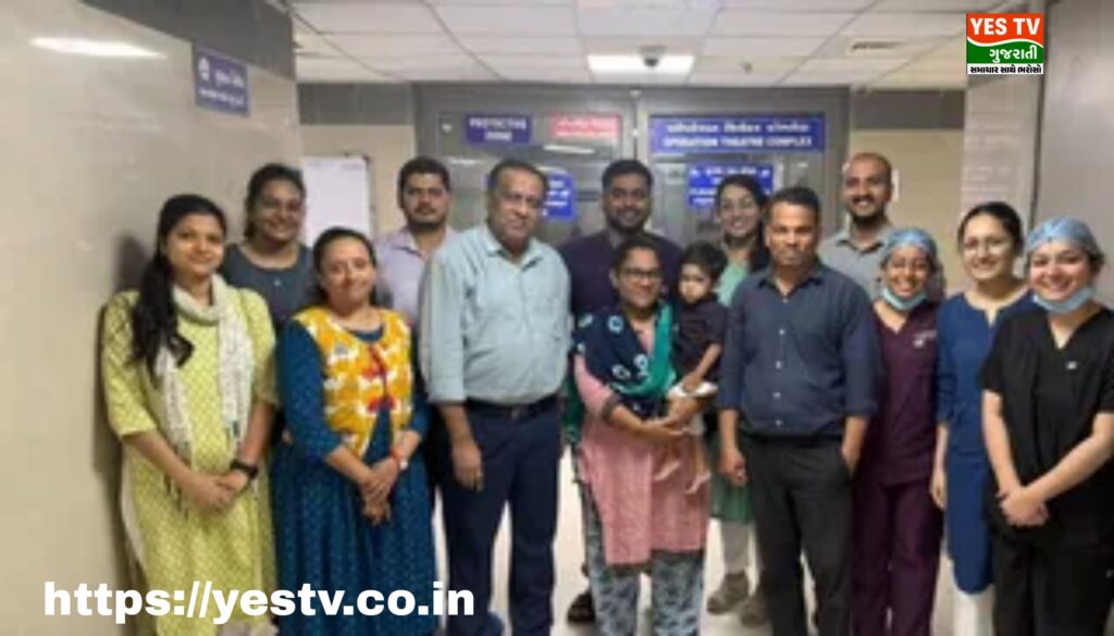 સાડા ત્રણ વર્ષના બાળક પર અત્યંત જટીલ એવી ગેસ્ટ્રિક પુલઅપ સર્જરી કરાઈ
