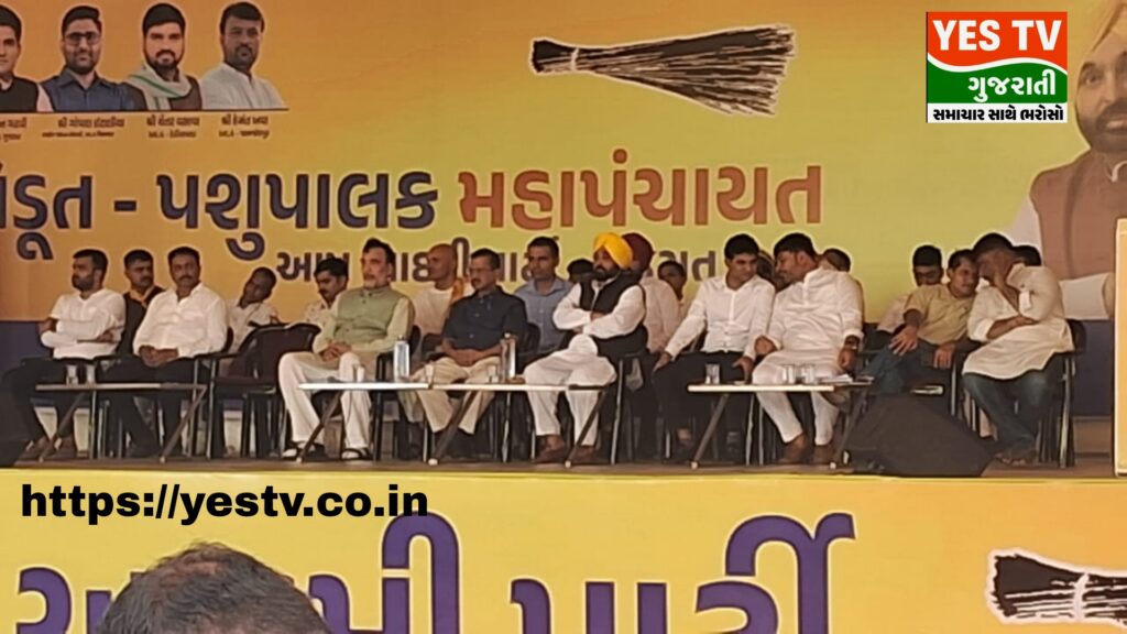 અરવલ્લી જિલ્લા ના મોડાસા મુકામે આમ આદમી પાર્ટી ની મહાપંચાયત યોજાઈ અરવલ્લી જિલ્લા ના મોડાસા મુકામે આમ આદમી પાર્ટી ની મહાપંચાયત યોજાઈ